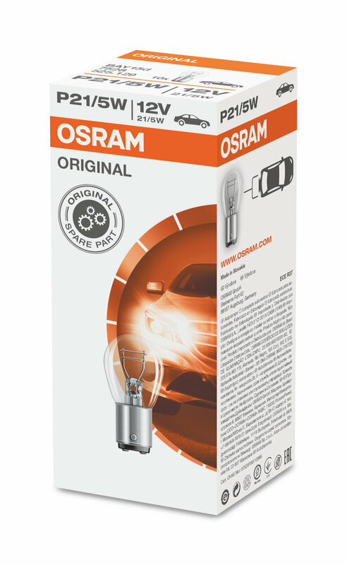 OSRAM Becuri originale P21/5W 12V 21/5W - x10 Figura 5