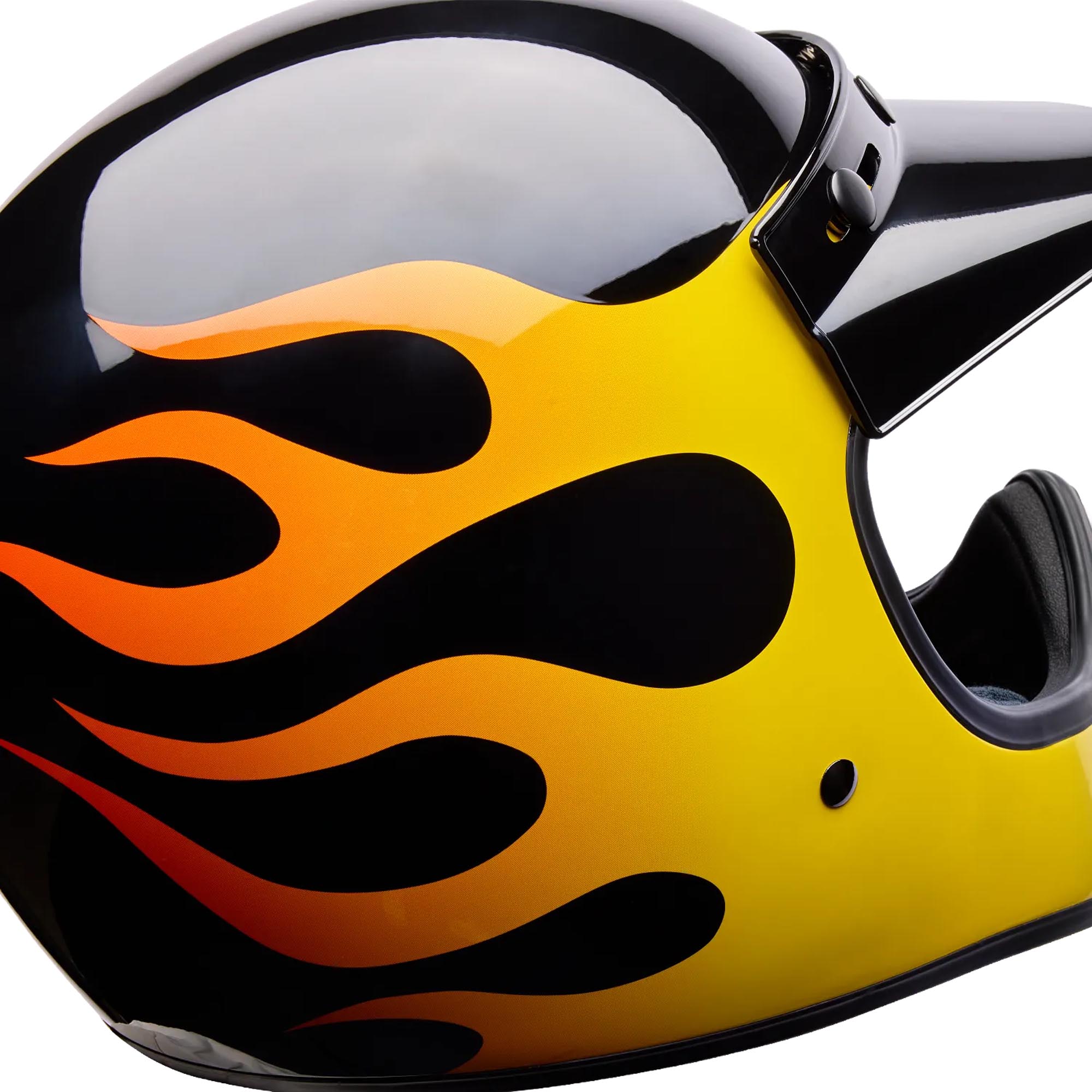 Bell Moto-3 Flint Casco da motocross S (55/56) Figura 3