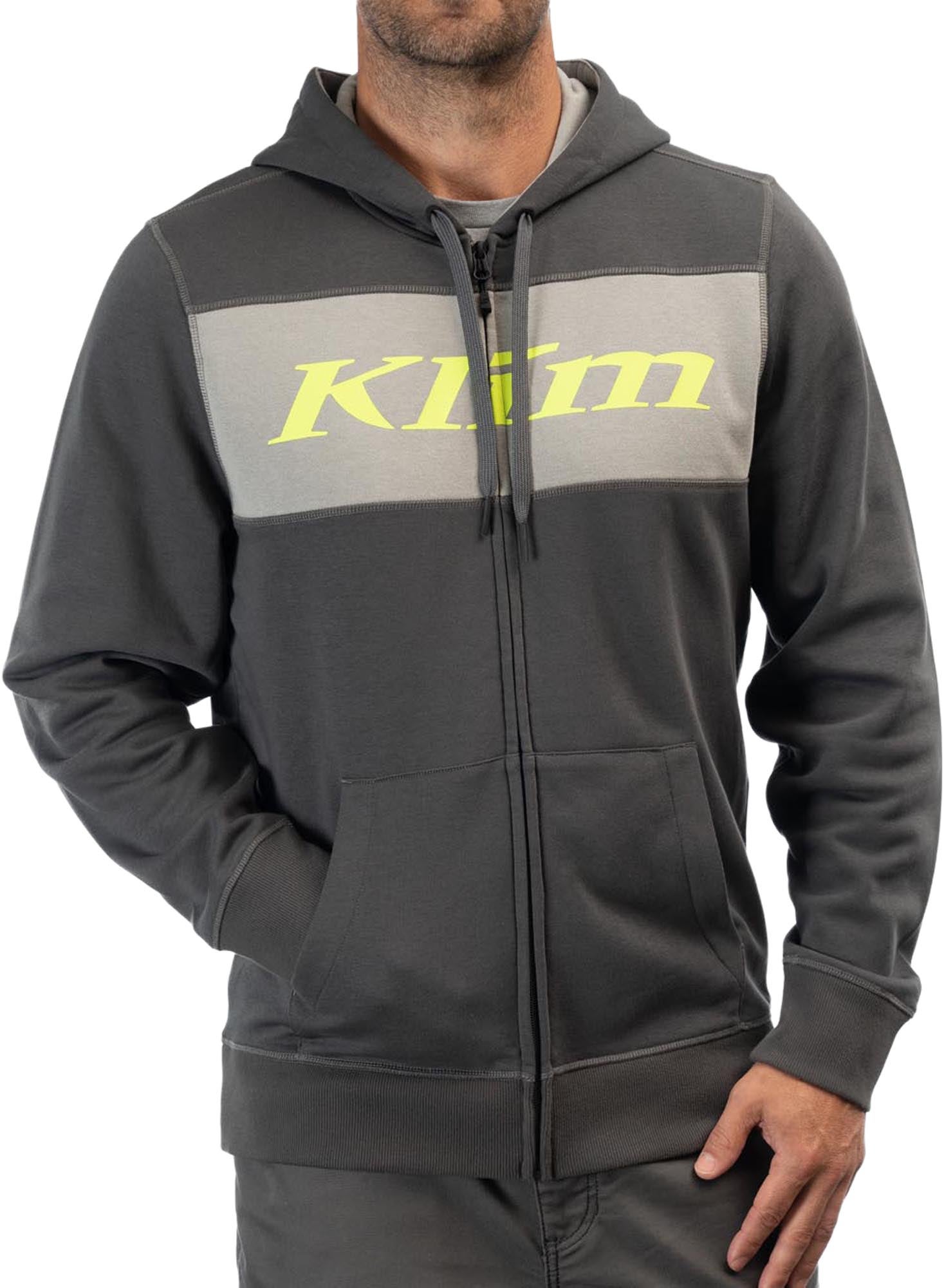 Klim Trailside Zip-hettegenser grå 2XL Figur 1