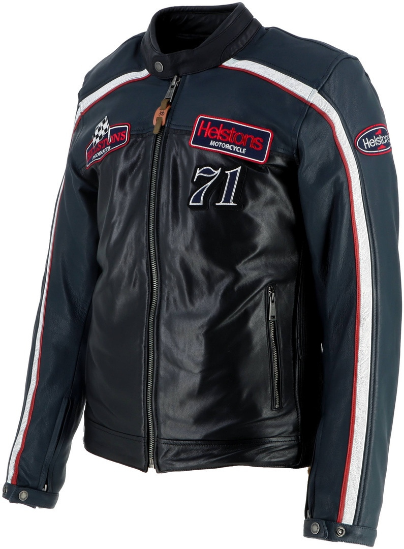 Helstons Formula Sport waterproof Motorcycle Leather Jacket S Figure 2