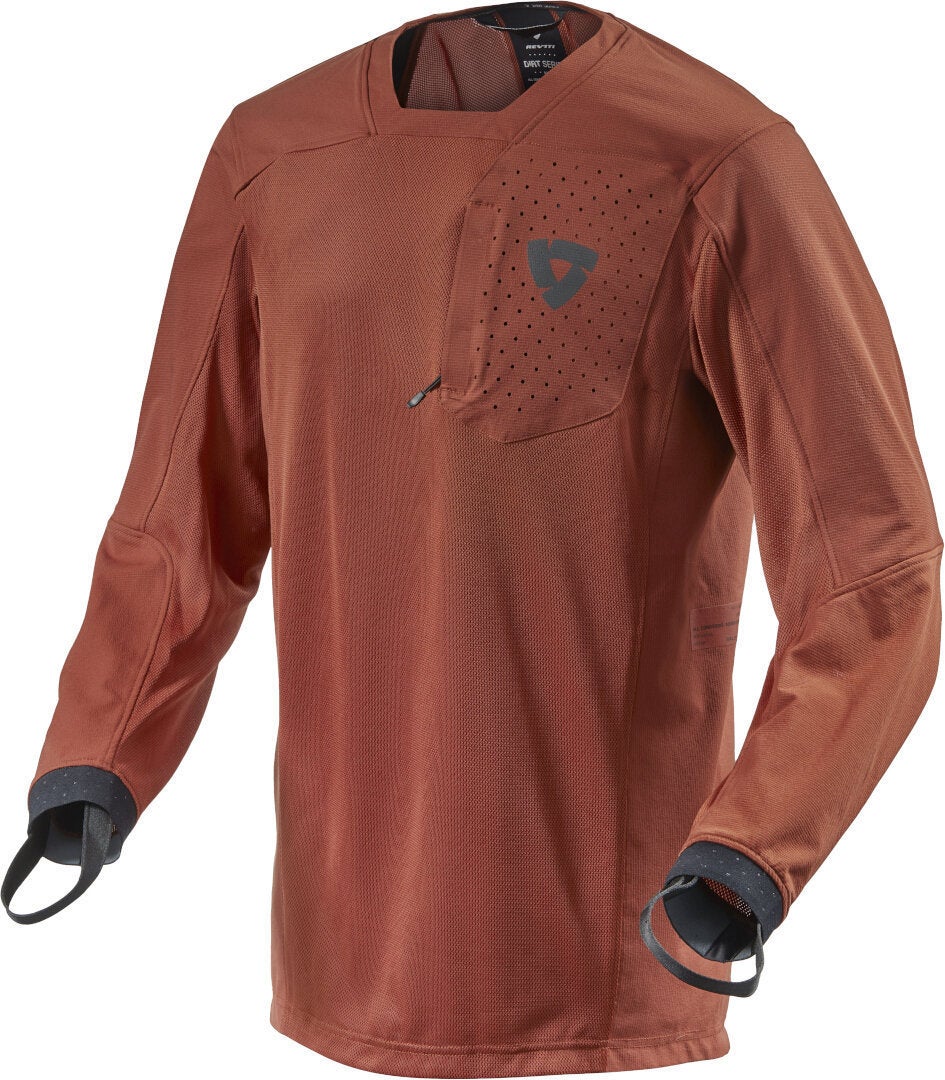 Revit Sierra Motocross Jersey rød S Figur 1