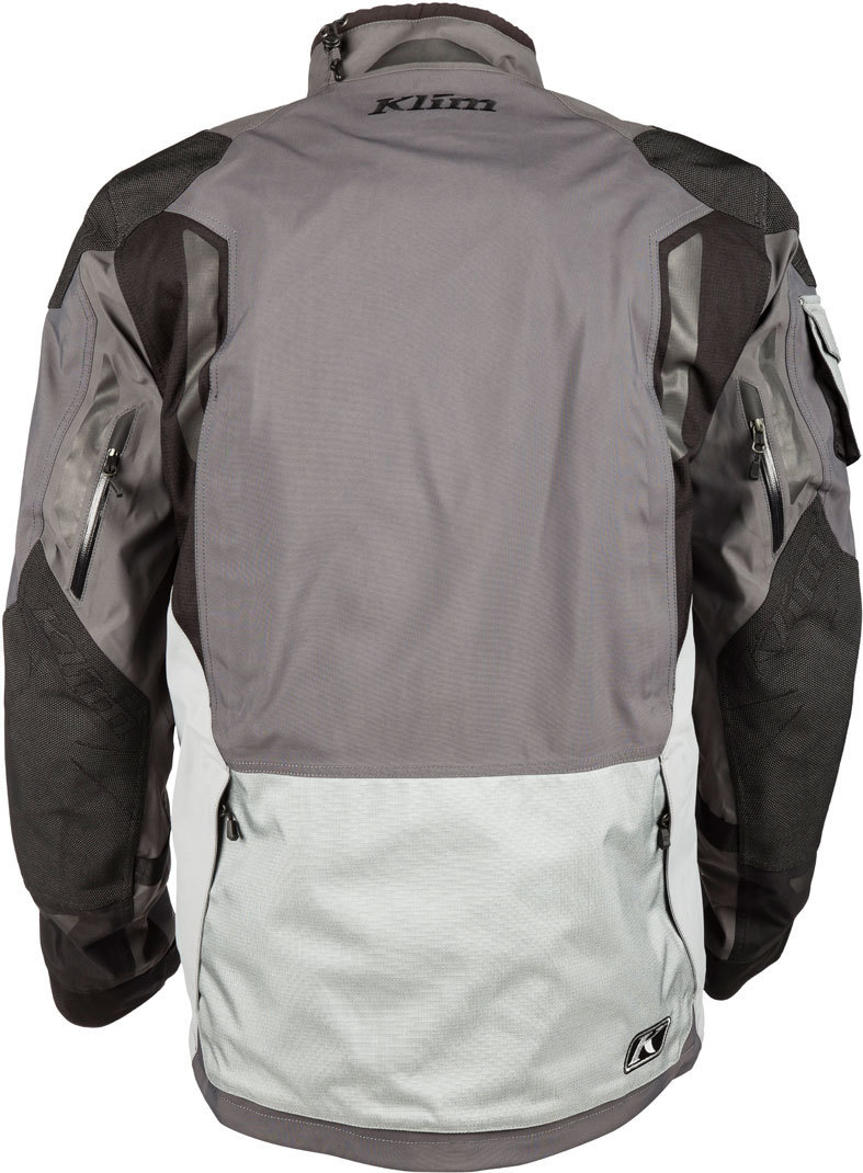 Klim Badlands Pro Motorrad Textiljacke hellgrau L Abbildung 5