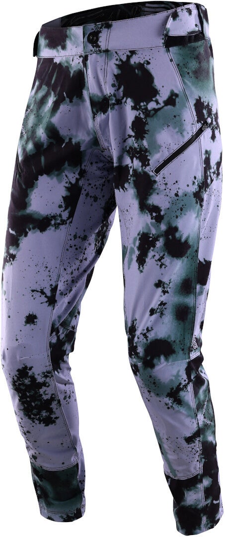 Troy Lee Designs Lilium Watercolor Lilac Ladies Bicycle Pants S Figure 1