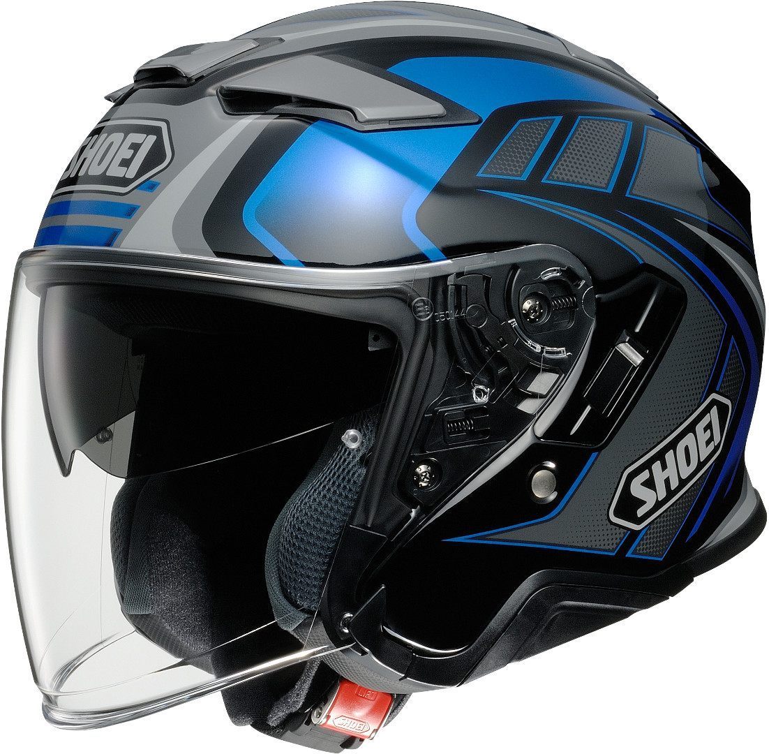 Shoei J-Cruise 2 Aglero Capacete do jato Cinza/azul XXL (63/64) Figura 1
