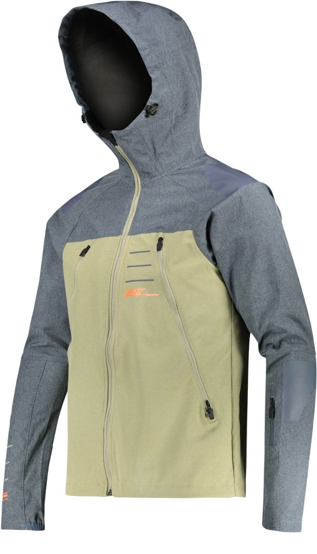 Leatt MTB All Mountain 4.0 Bicycle Jacket grey/olive XXL Figure 2