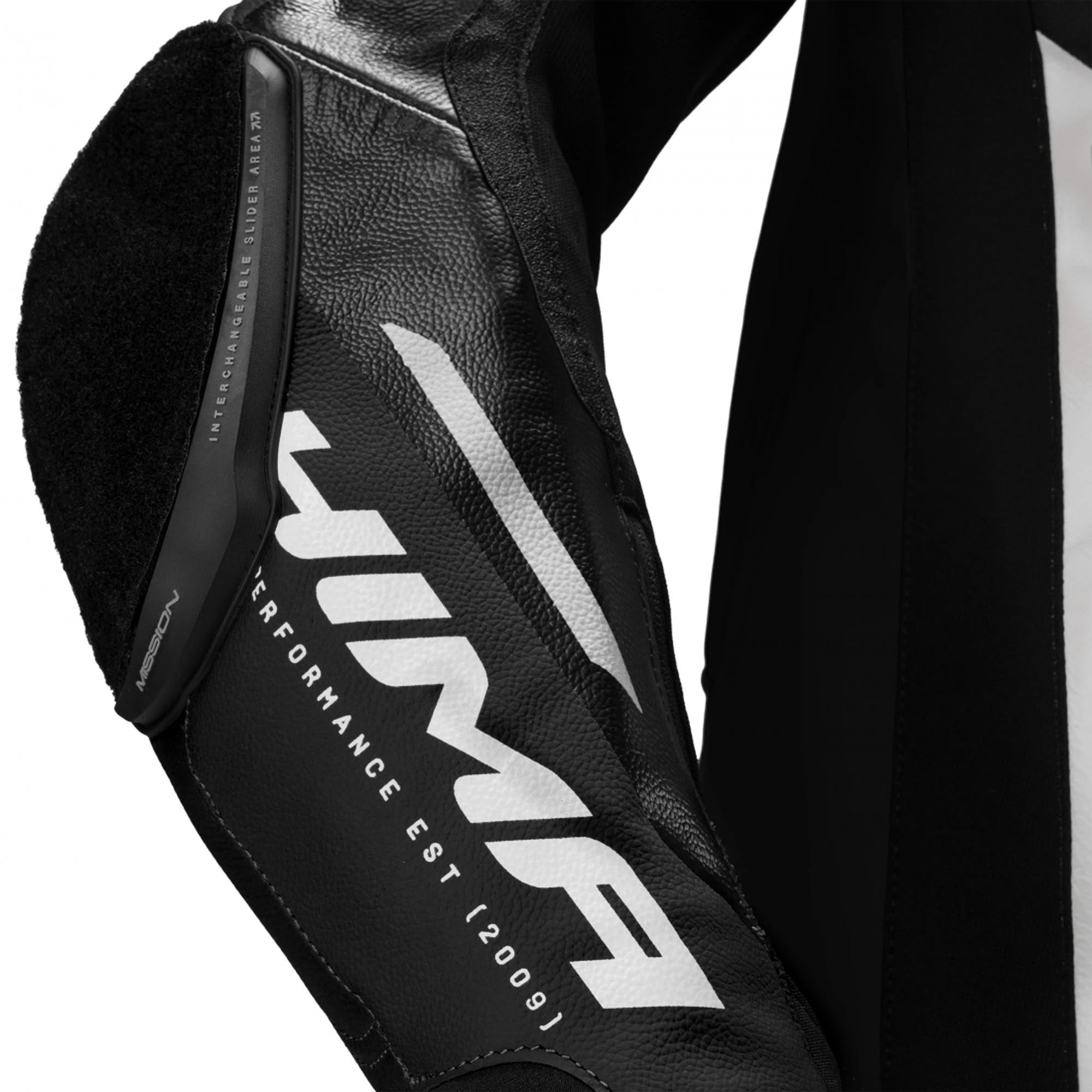SHIMA Mission RS One Piece Motorcycle Leather Suit black/white 46 Figure 13
