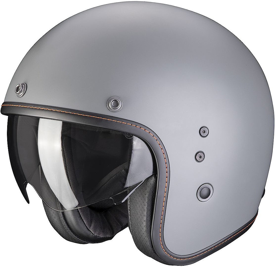 Scorpion Belfast Evo Solid Casco Jet Grey matt S (55/56) Figura 1