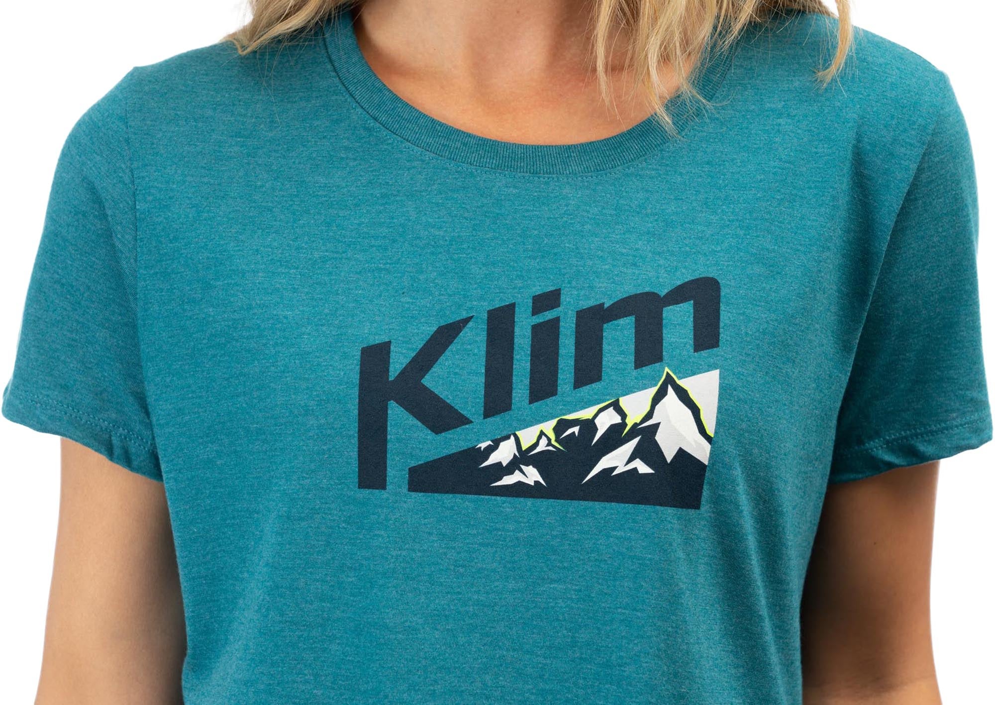 Klim Mountain Peak Tri-Blend Maglietta femminile turchese L Figura 3