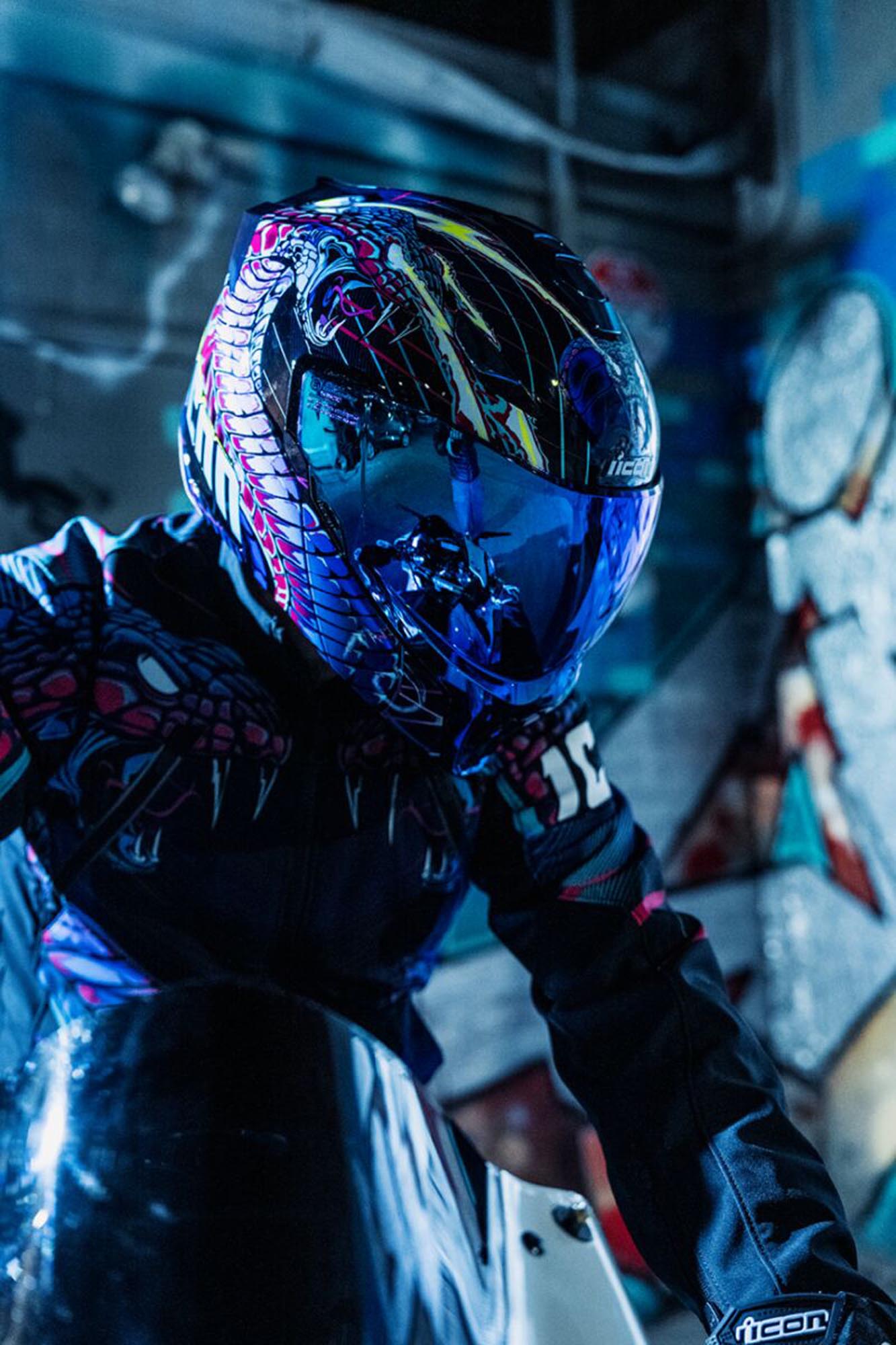 Icon Threshold Lazer Cobra Casco S Figura 5