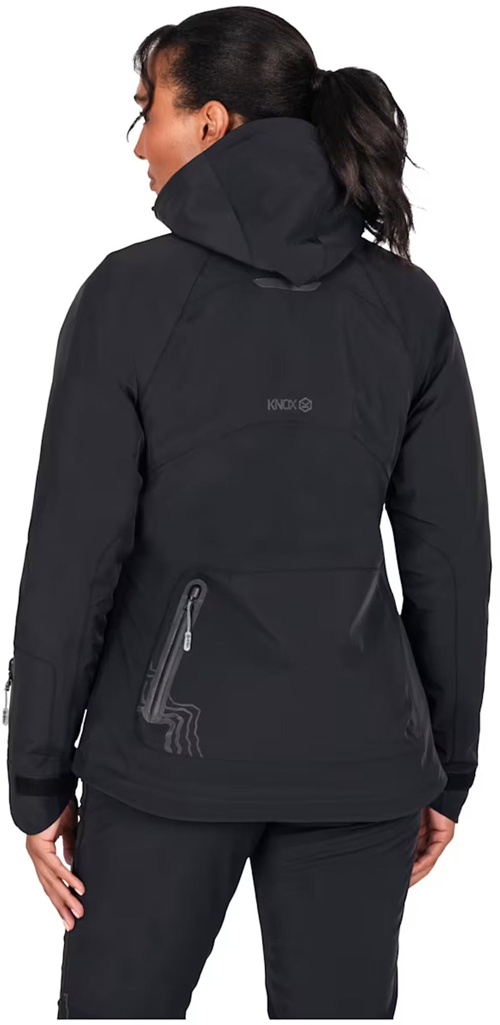 Knox Modra waterproof Ladies Motorcycle Textile Jacket black M Figure 4