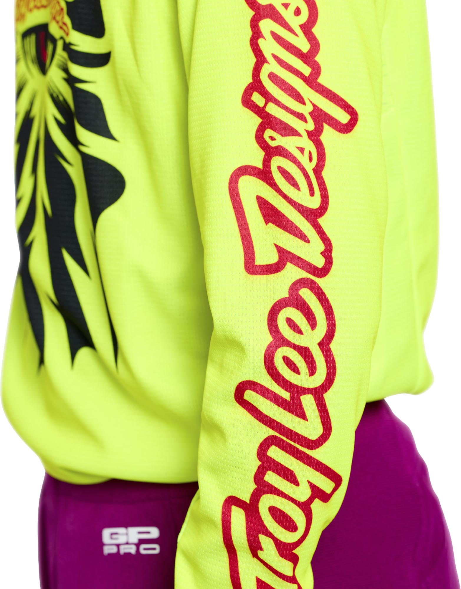 Troy Lee Designs GP Pro Cyclops Jugend Motocross Jersey neon-gelb L Abbildung 9