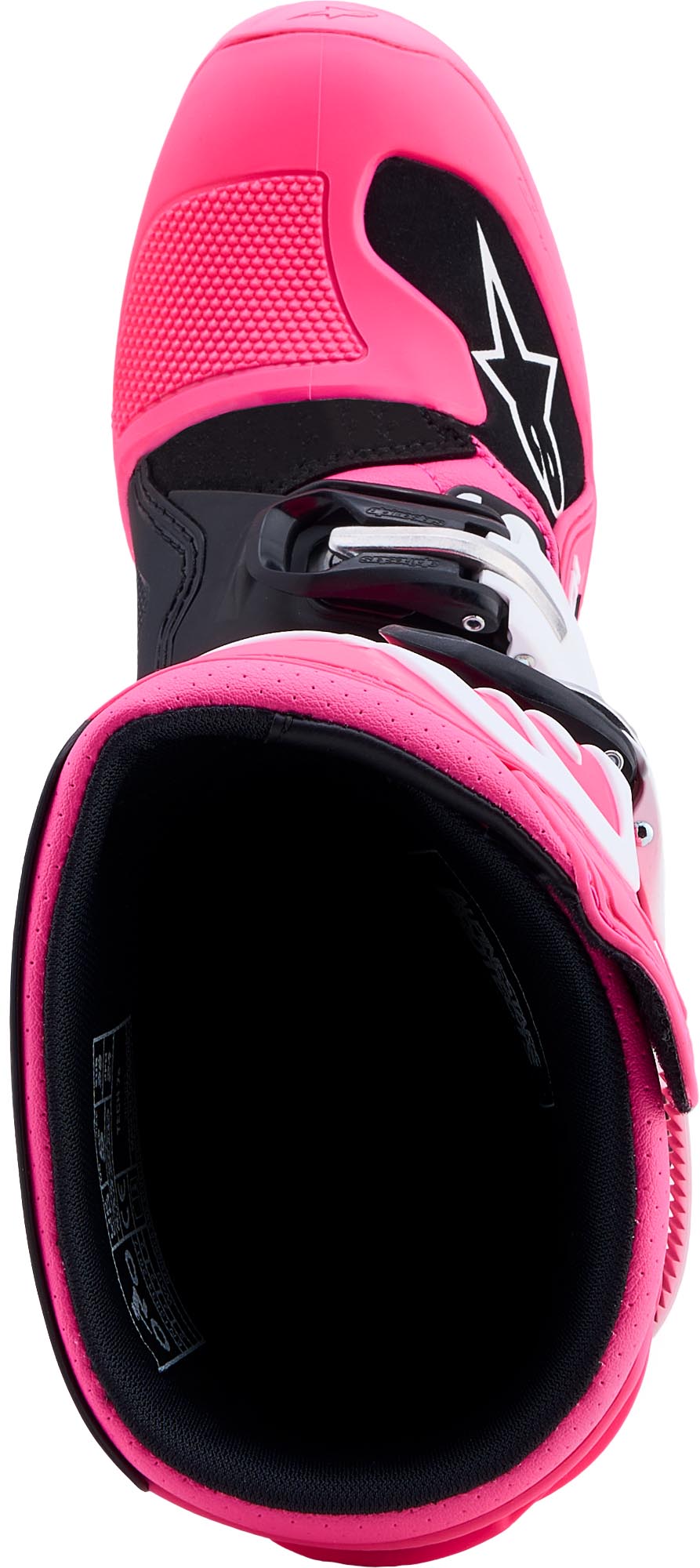 Alpinestars Tech 7S Botas de Motocross Juvenil preto/branco/rosa 5 Figura 3