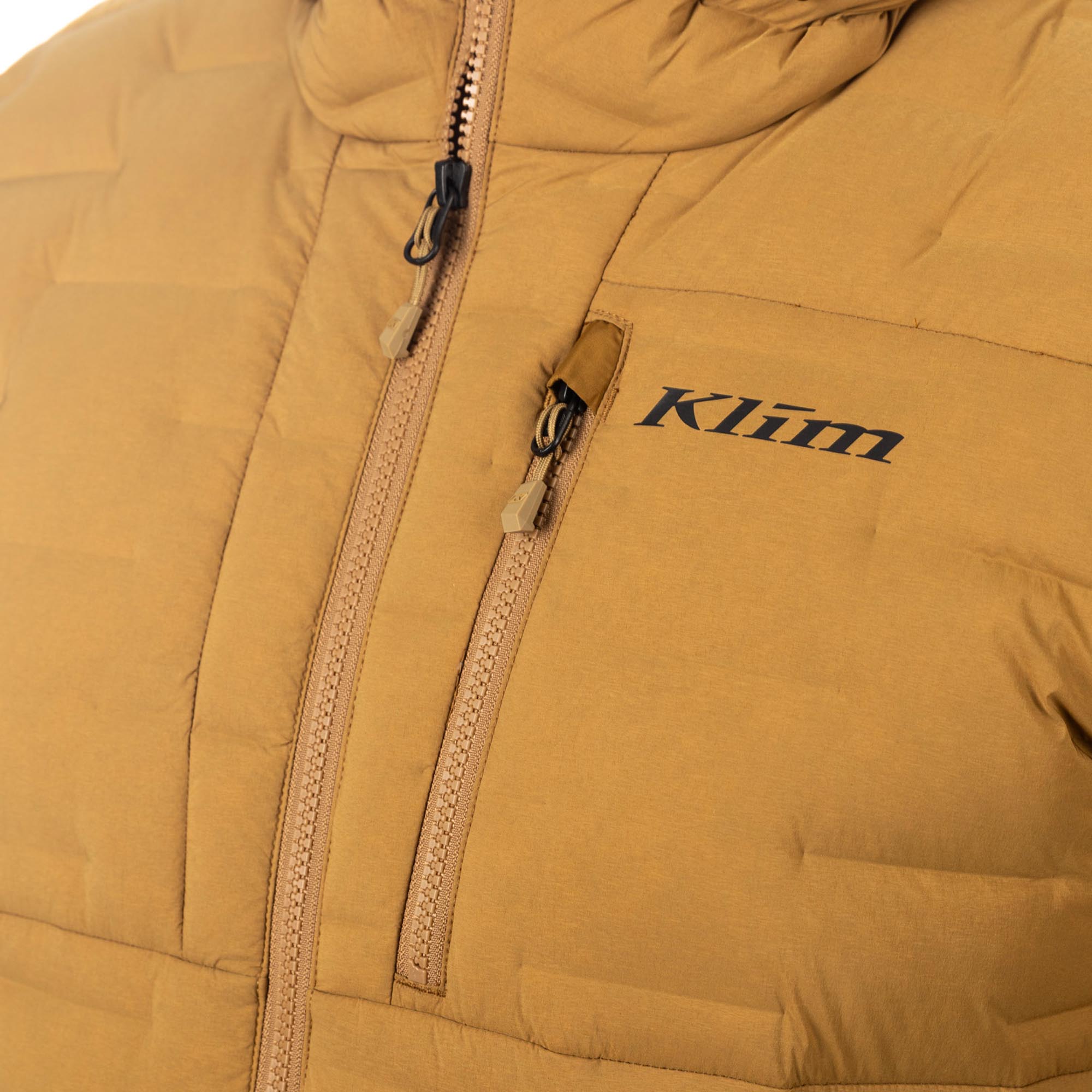 Klim Boulder Stretch Down Hooded Jacket brown S Figure 6