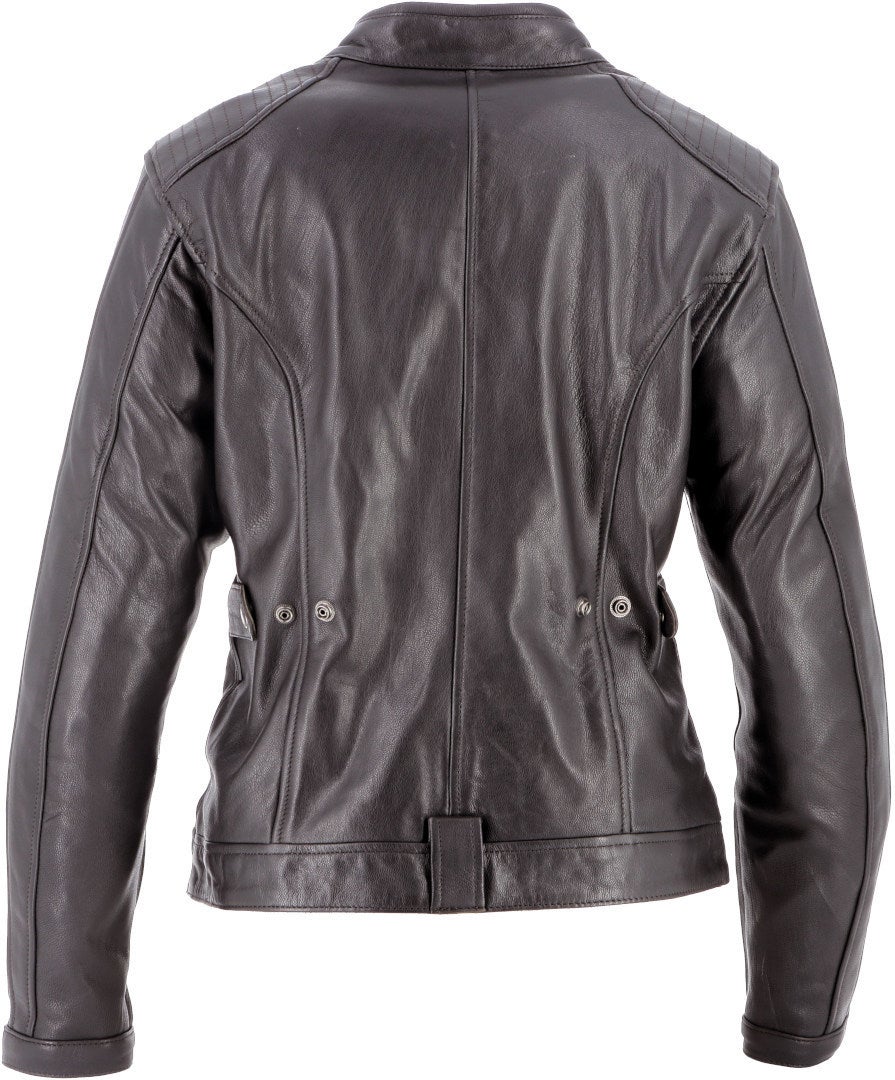 Helstons Vipere Damen Motorrad Lederjacke dunkelbraun XL Abbildung 2