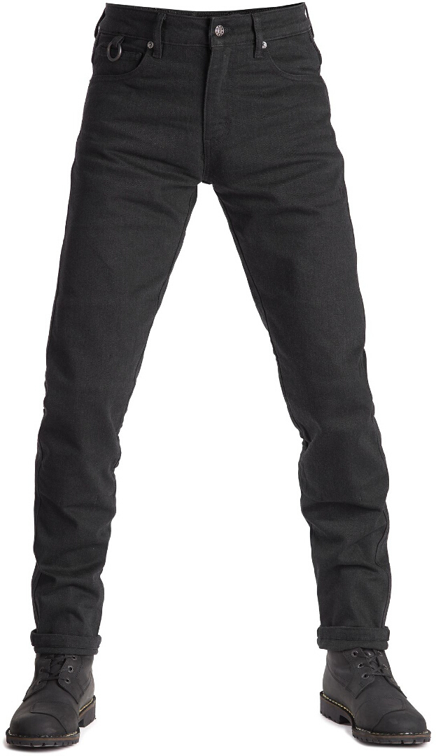 Pando Moto Karl Cor Motorcykel Jeans svart 32 L30 Figur 1
