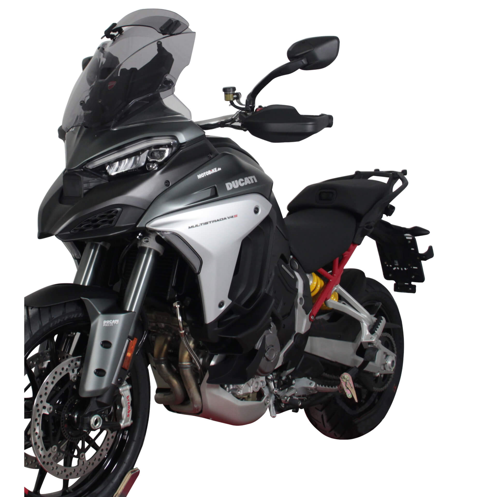 MRA Vario-Touringscheibe VTM, MULTISTRADA V4 / PIKES PEAK, 21- Gri fum Figura 4