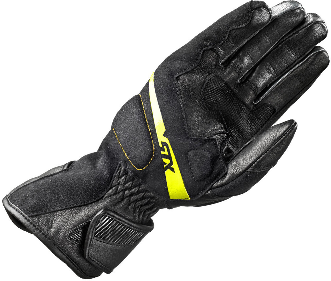 SHIMA STX Motorrad Handschuhe schwarz/gelb M Abbildung 2