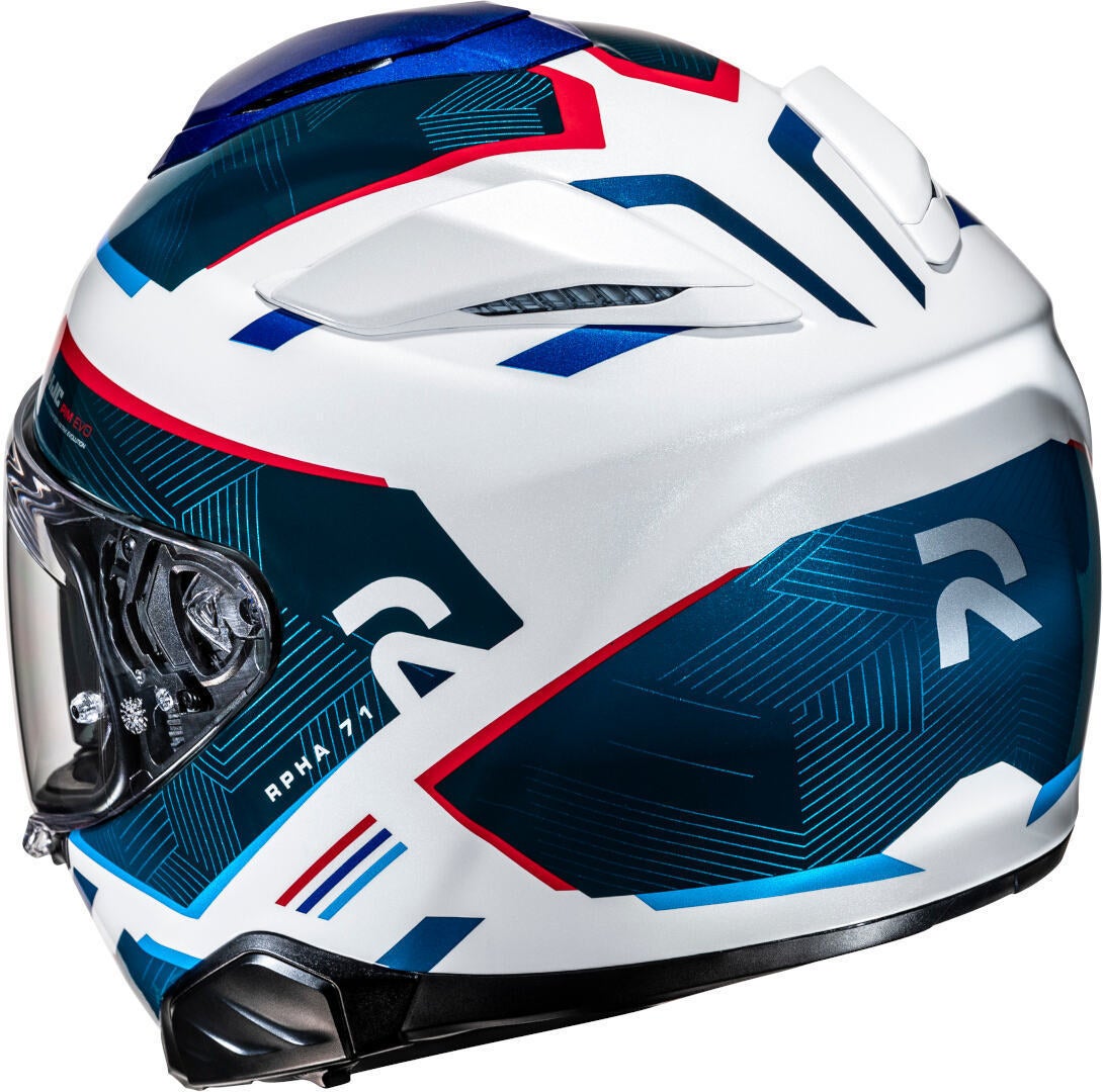 HJC RPHA 71 Ellon Helmet white/blue/red S (55/56) Figure 3