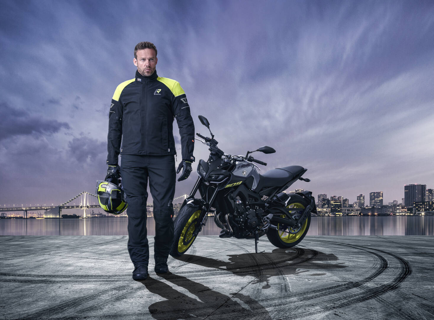 Rukka R-EX Moto textilní bunda černá/žlutá 64 Obrázek 3
