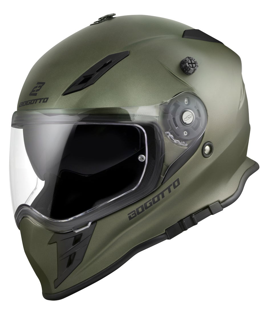 Bogotto V331 Enduro casco Verde S Figura 7