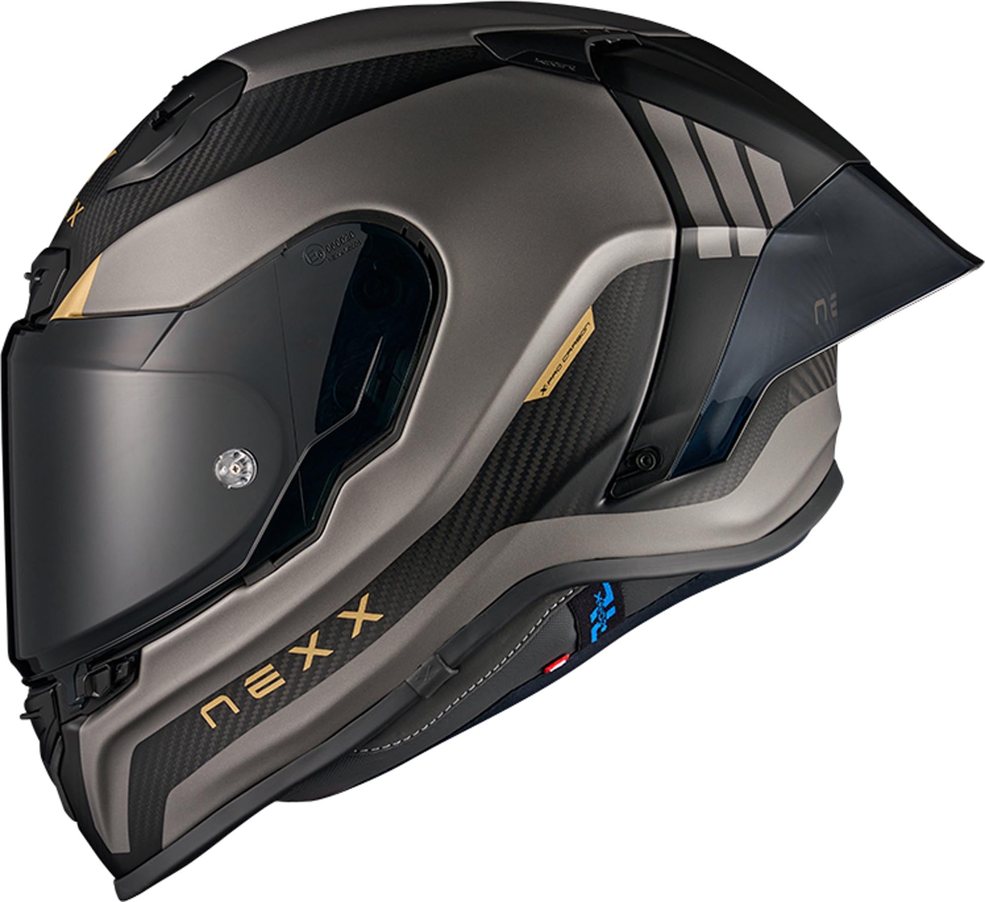 Nexx X.R3R Apex Carbon 頭盔 黑色/灰色 XS（53/54） 圖2