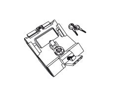 SHAD SH50 Locking Mechanism Figure 1