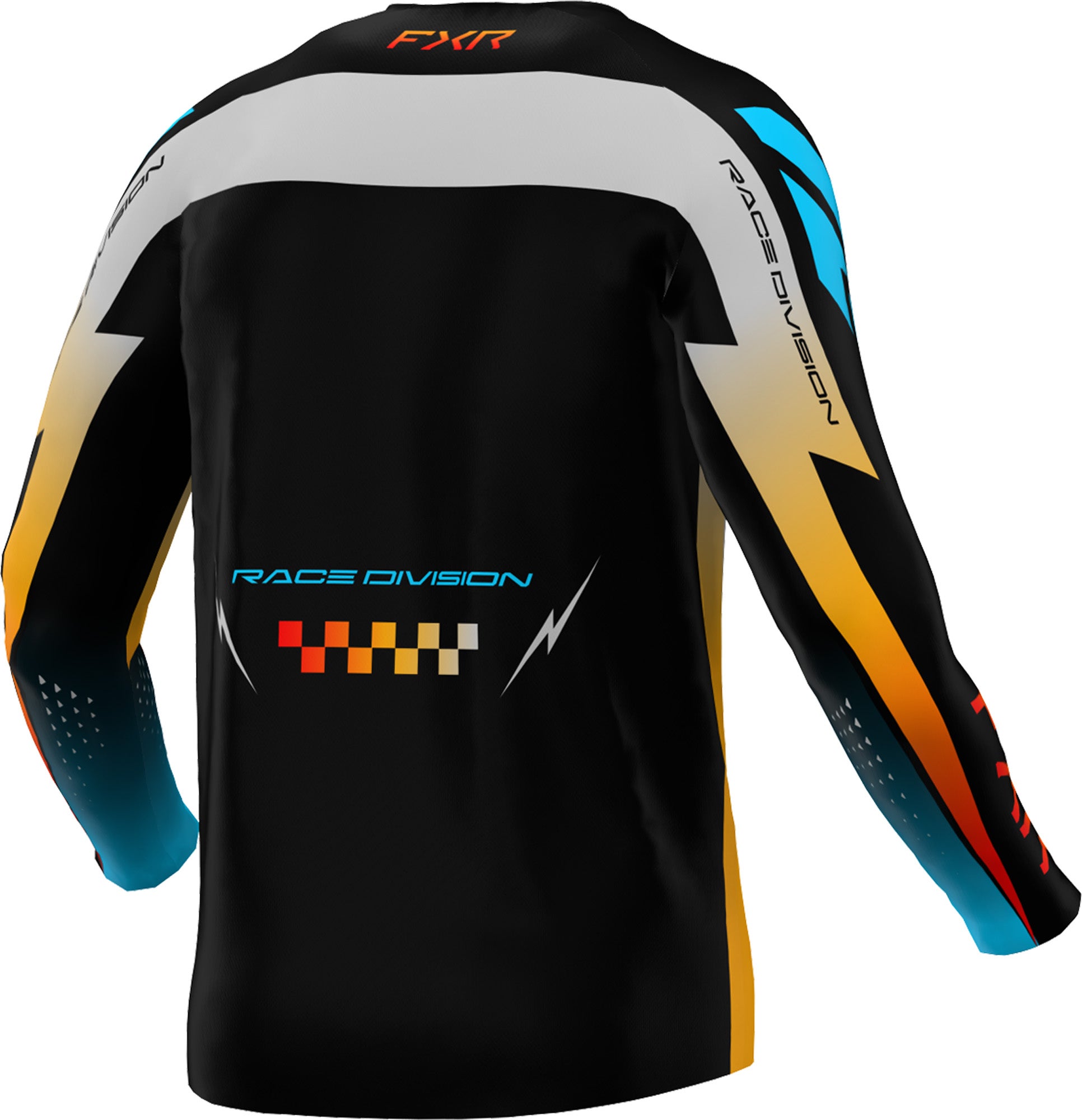 FXR Clutch Pro Maglia da motocross giallo/grigio/blu L Figura 2