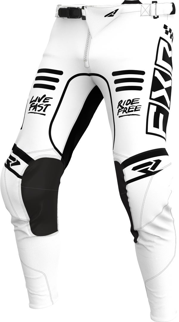 FXR Podium Gladiator 2024 Motocross Pants white/black 30 Figure 1
