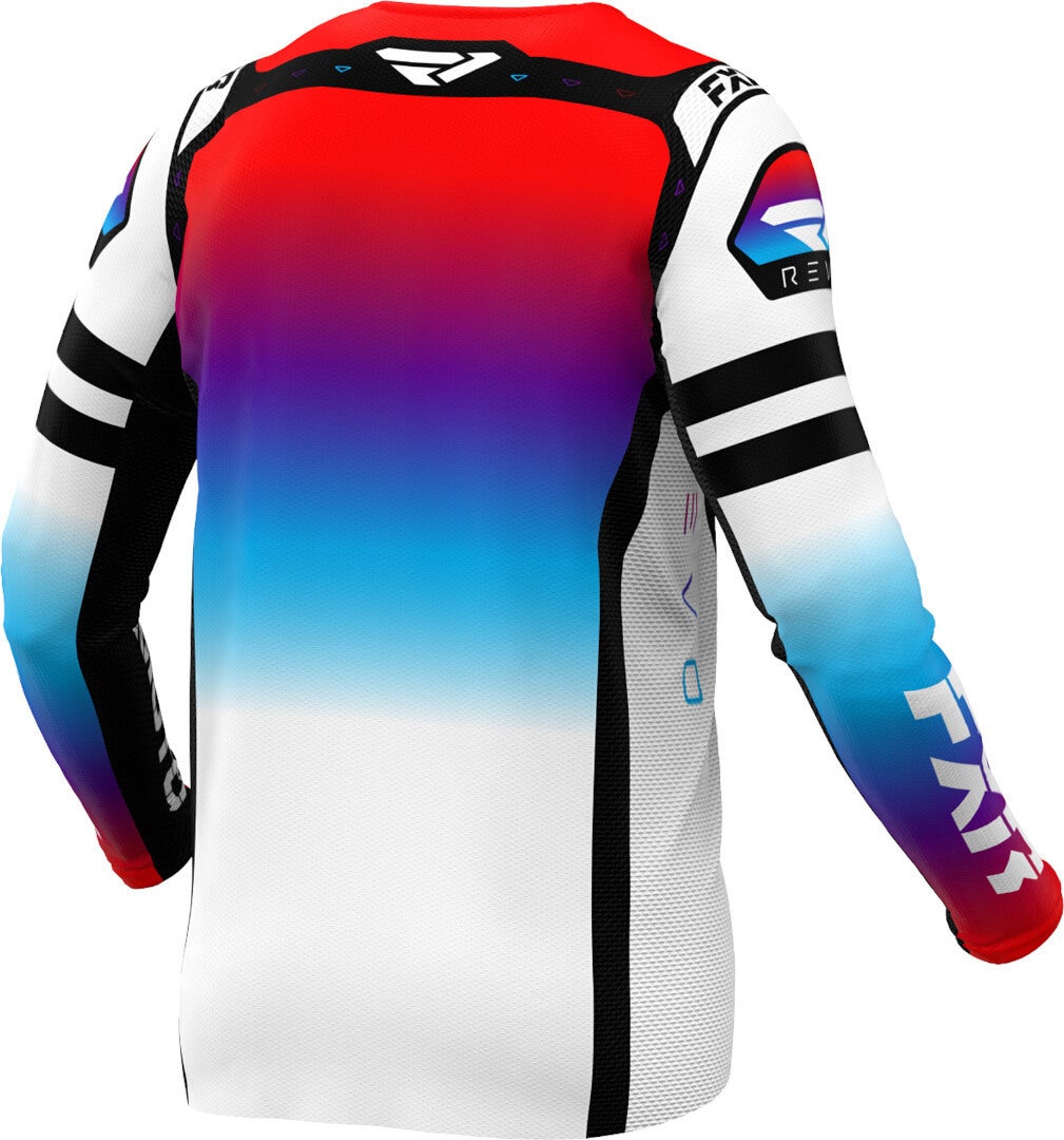 FXR Revo Pro LE Motorcross jersey wit/blauw/rood XXL Figuur 2