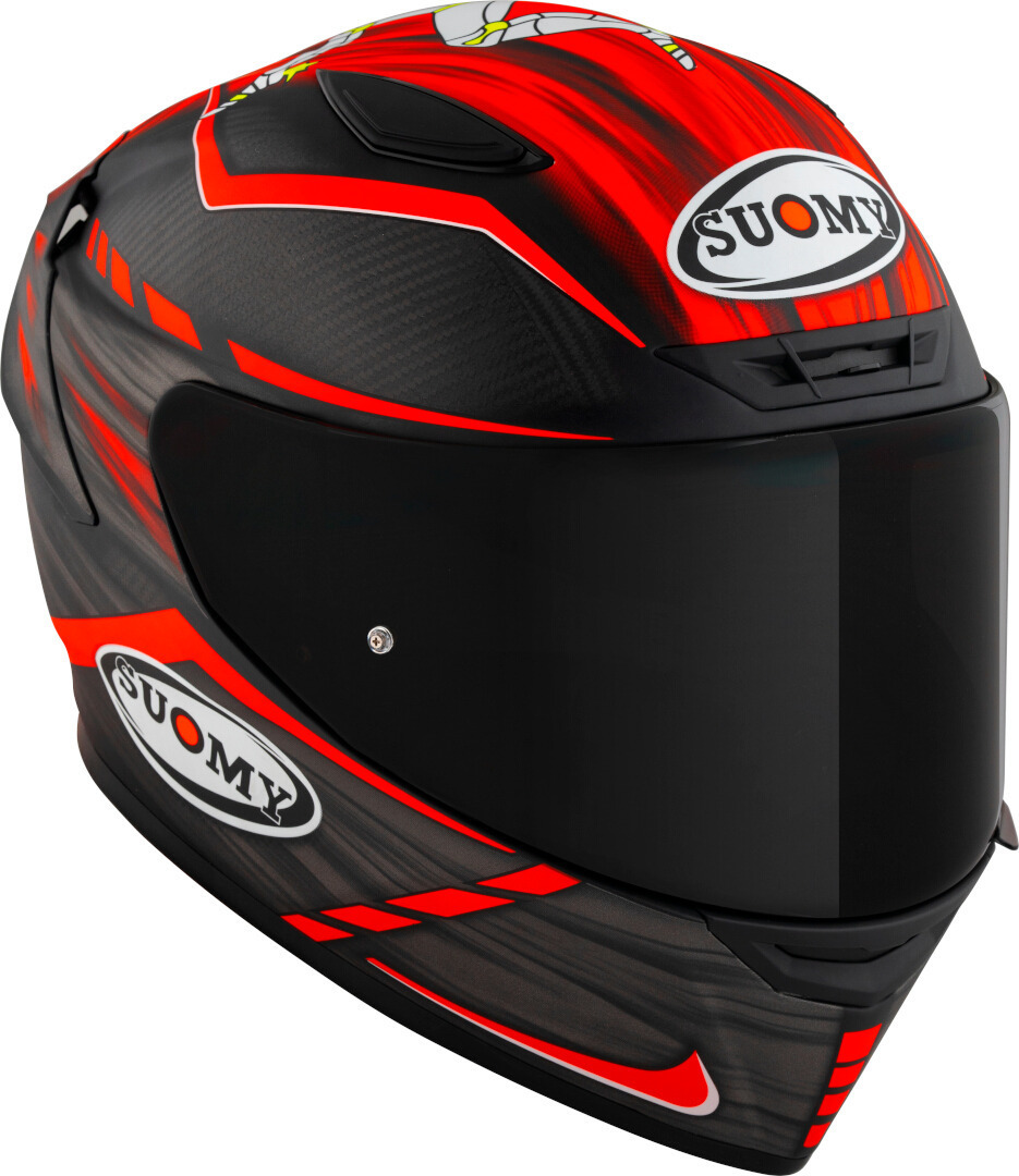 Suomy TX-Pro Johnson Replica E06 Casco nero opaco/rosso S (55/56) Figura 3