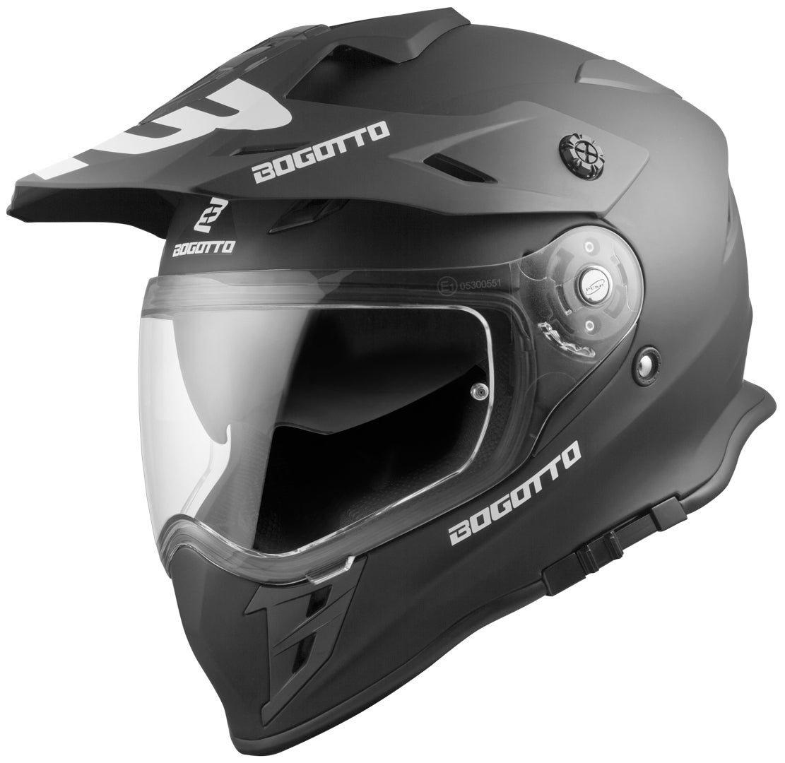 Bogotto V331 Enduro casco nero opaco M Figura 1