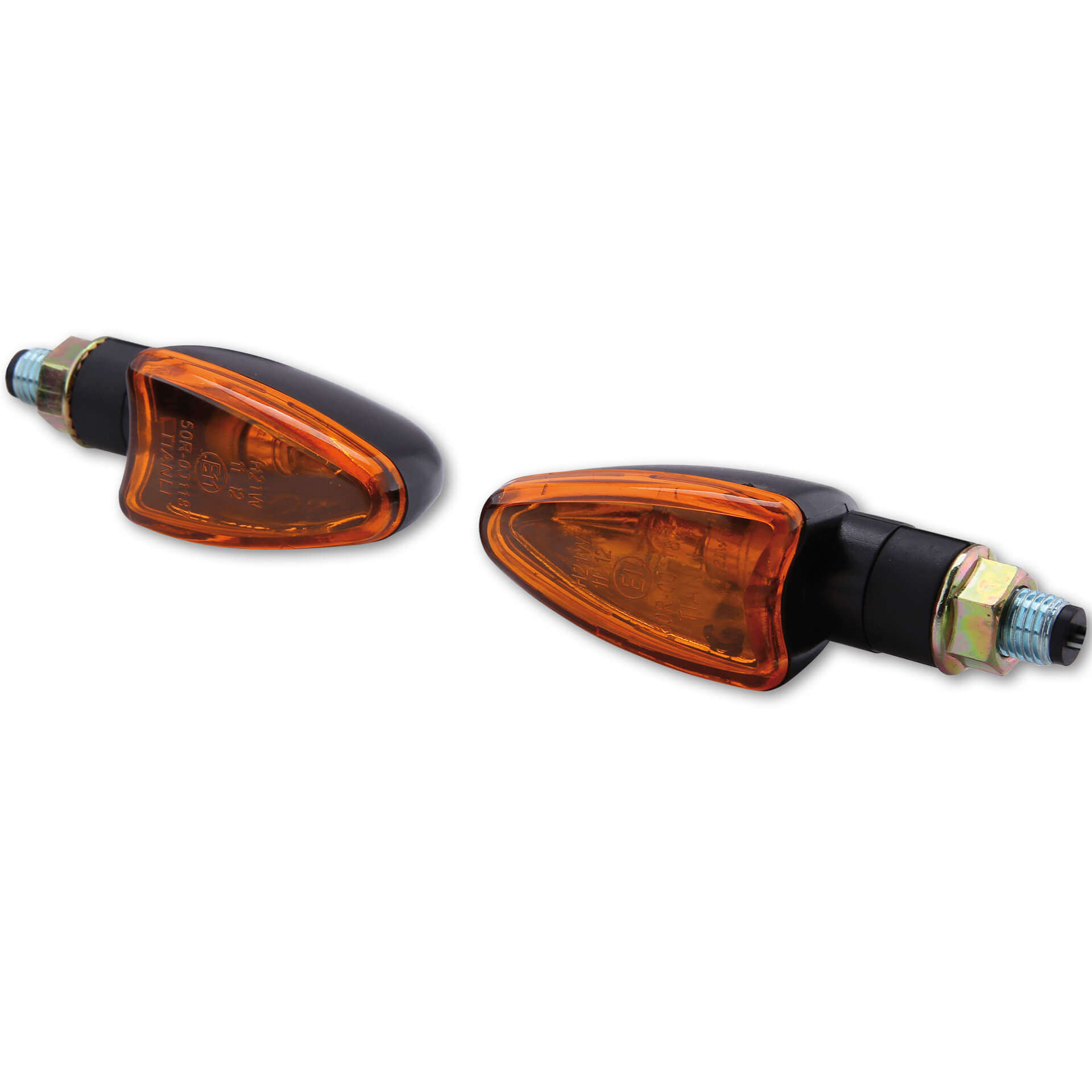 SHIN YO Mini Blinker ARROW, kurz negru Figura 3