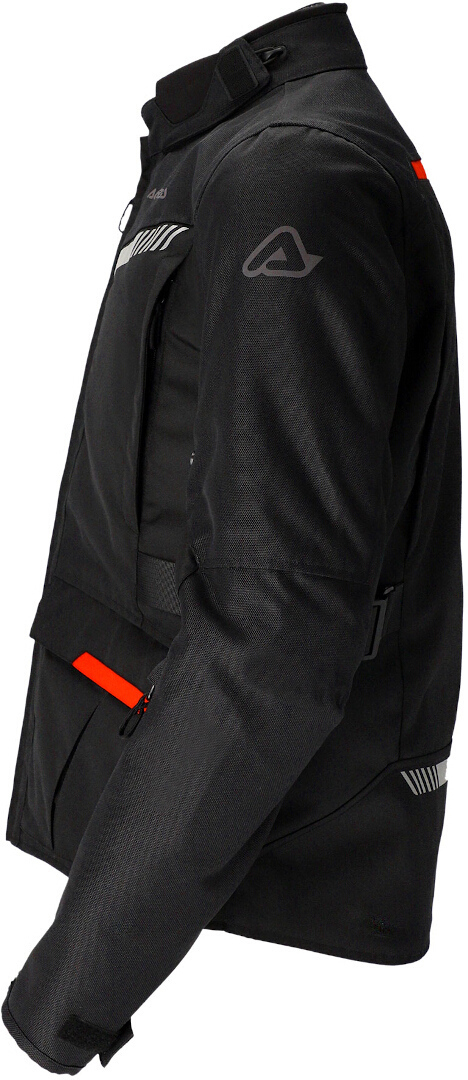 Acerbis X-Trail Motorcycle Textile Jacket black/red M Figure 2