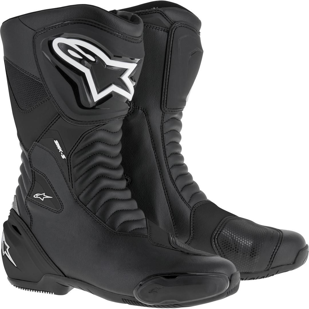 Alpinestars SMX S Motorcycle Boots black 44 Figure 1