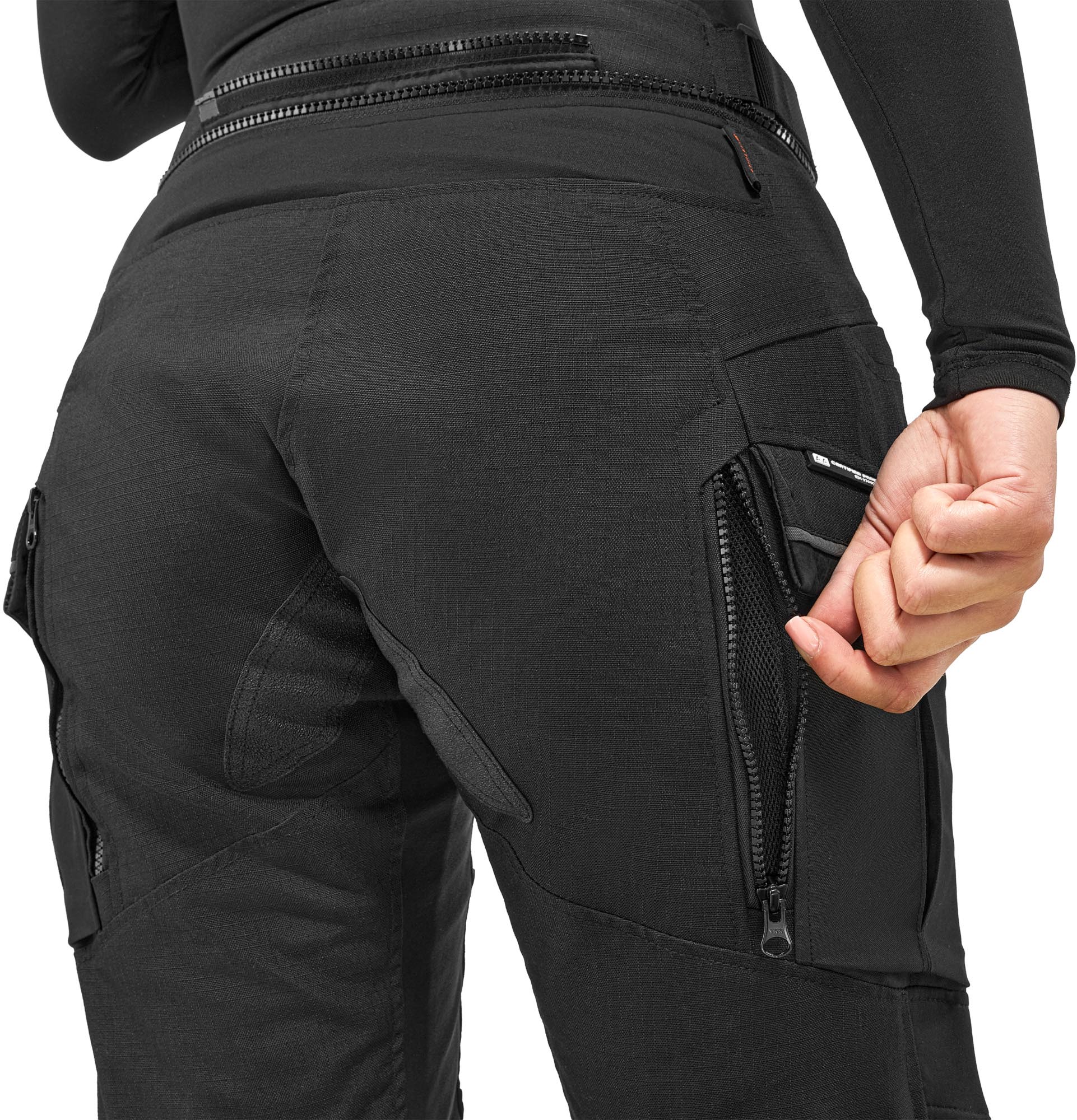 SHIMA Tracker Pantalon textile moto pour dames noir XL Figure 9