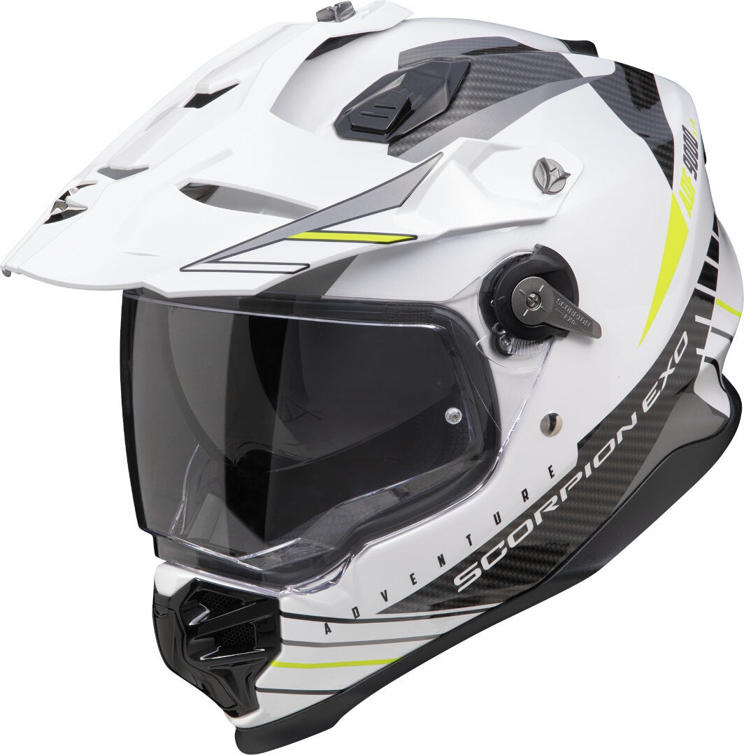 Scorpion ADF-9000 Air Feat Casco da motocross bianco/nero/giallo L (58/59) Figura 1