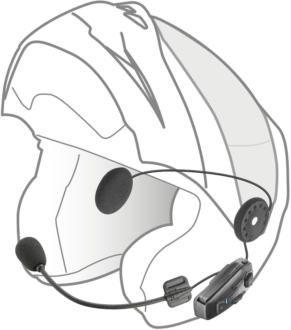 Interphone U-COM 8R Sistem de comunicații Double Set Figura 5