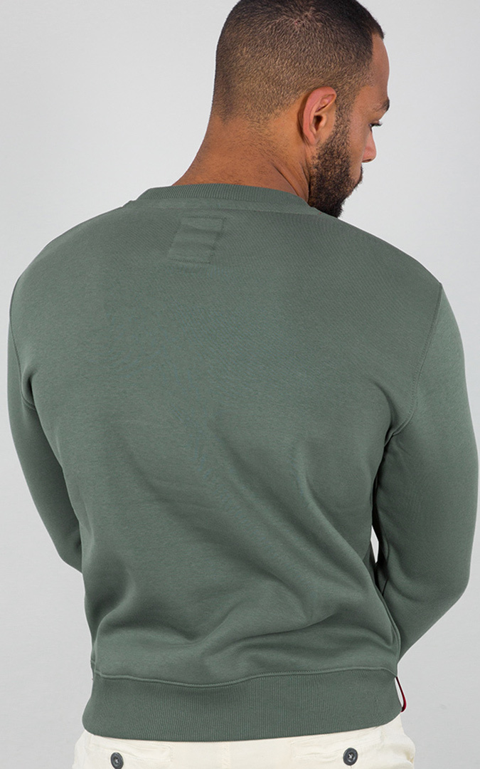 Alpha Industries Basic Camisola Military Green M Figura 2
