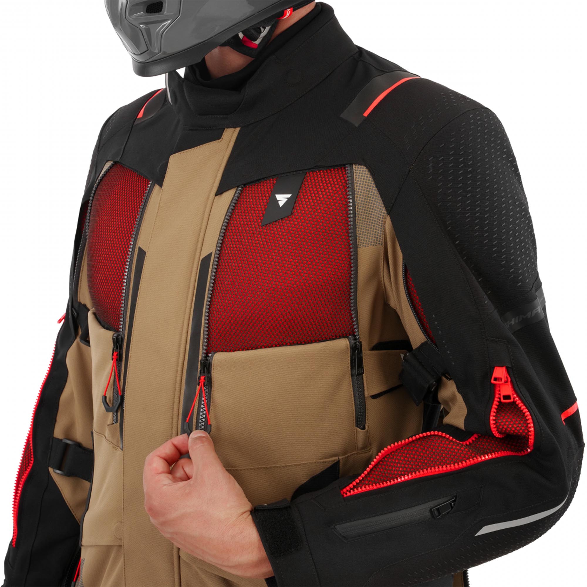 SHIMA Hero 3.0 Veste textile moto Marron L Figure 7