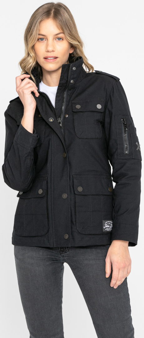 John Doe Explorer XTM Damen Motorrad Textiljacke schwarz S Abbildung 12