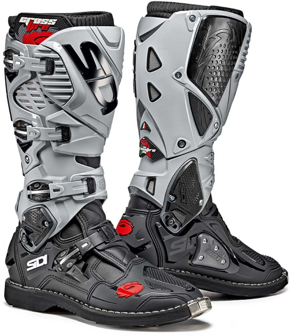 Sidi Crossfire 3 Motocross støvler sort/grå 41 Figur 1
