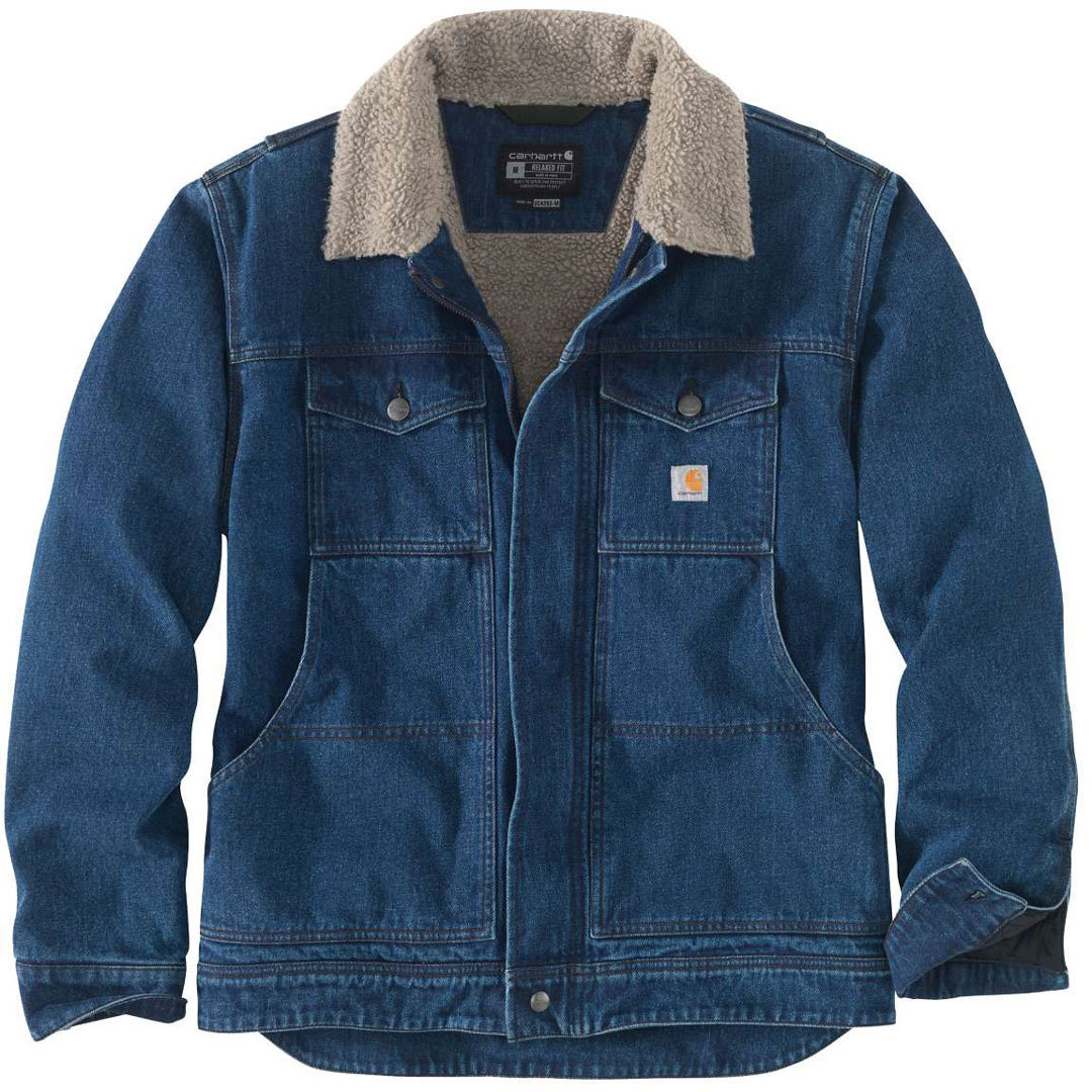 Carhartt Relaxed Denim Sherpa Lined Jasje XL Figuur 1