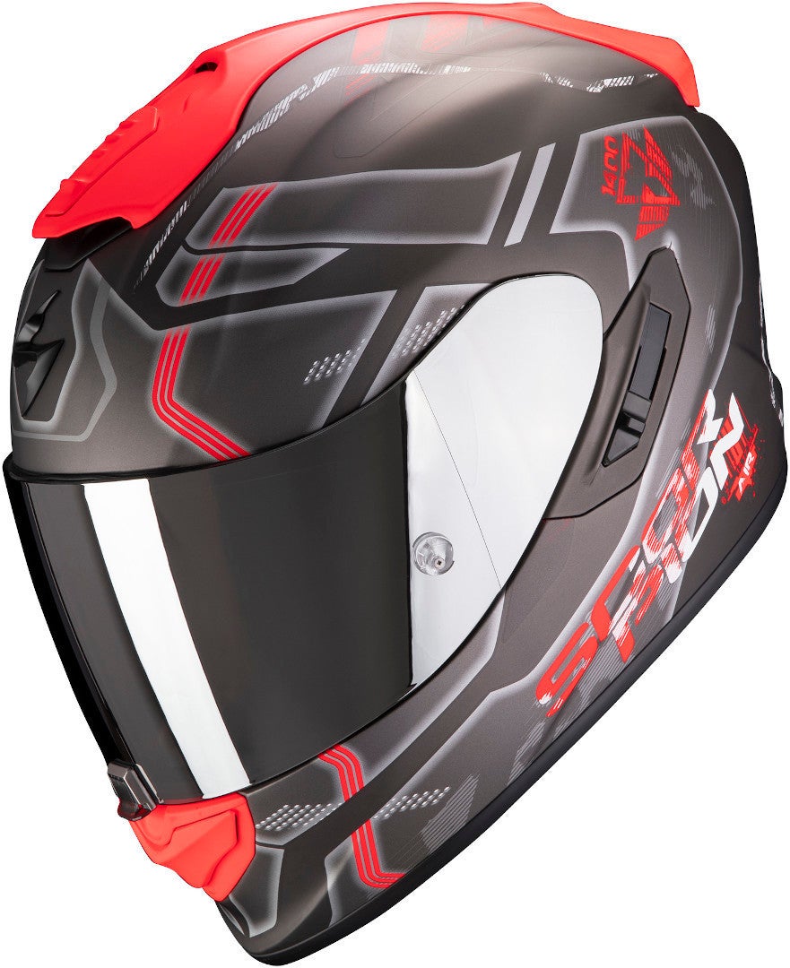 Scorpion EXO 1400 Air Spatium Helmet black matt/red M (57/58) Figure 1