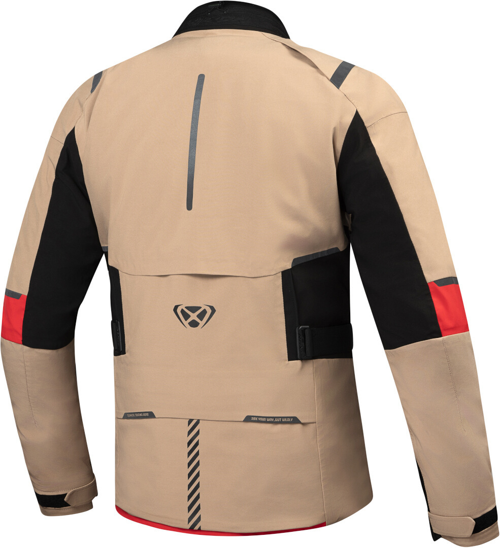 Ixon M-Skeid Motorcycle Textile Jacket sand/black L Figure 2