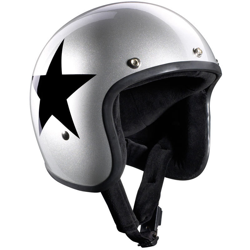 Bandit Jet Star Silver Jet hjelm S (55/56) Figur 1