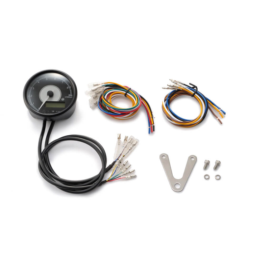 DAYTONA Corp. Digitaler Drehzahlmesser mit Tacho VELONA 9.000 rpm Figura 2