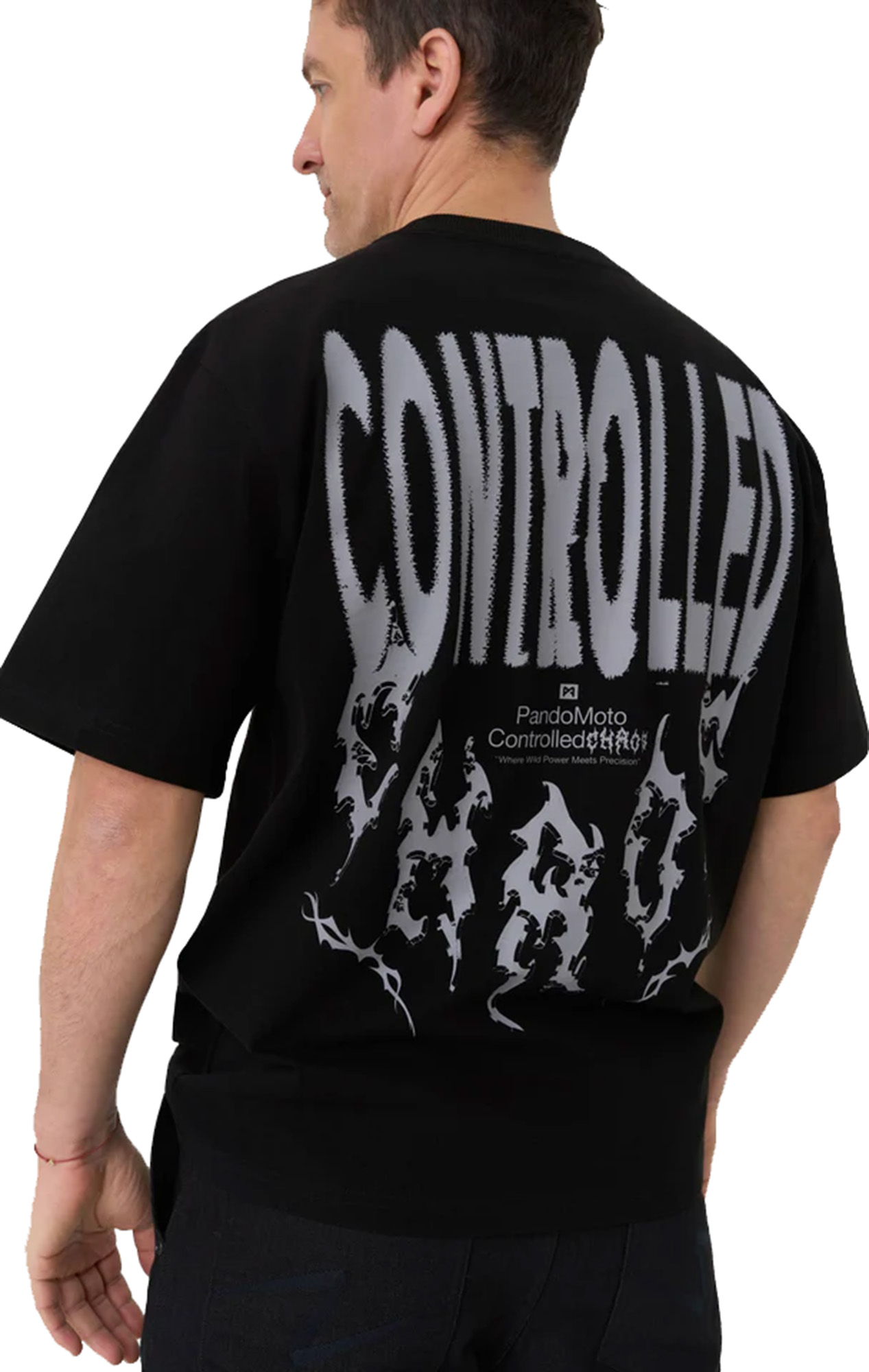 Pando Moto Luke Controlled Chaos T-Shirt M Abbildung 9