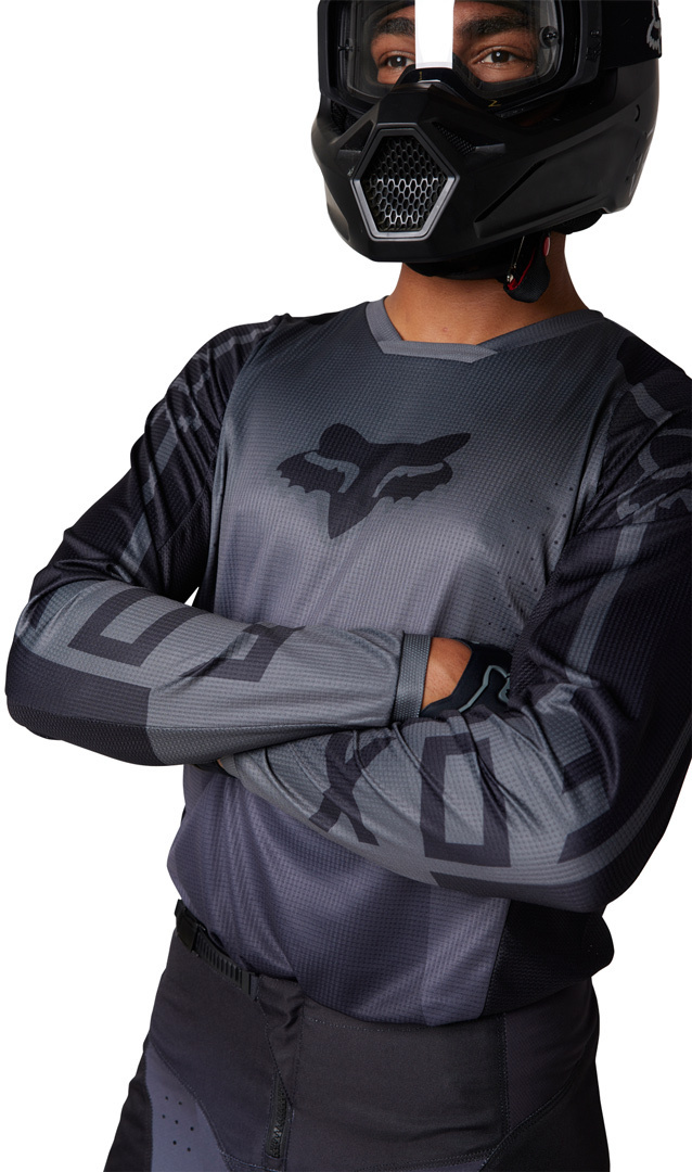 FOX 180 Leed Motocross Jersey dunkelgrau M Abbildung 3