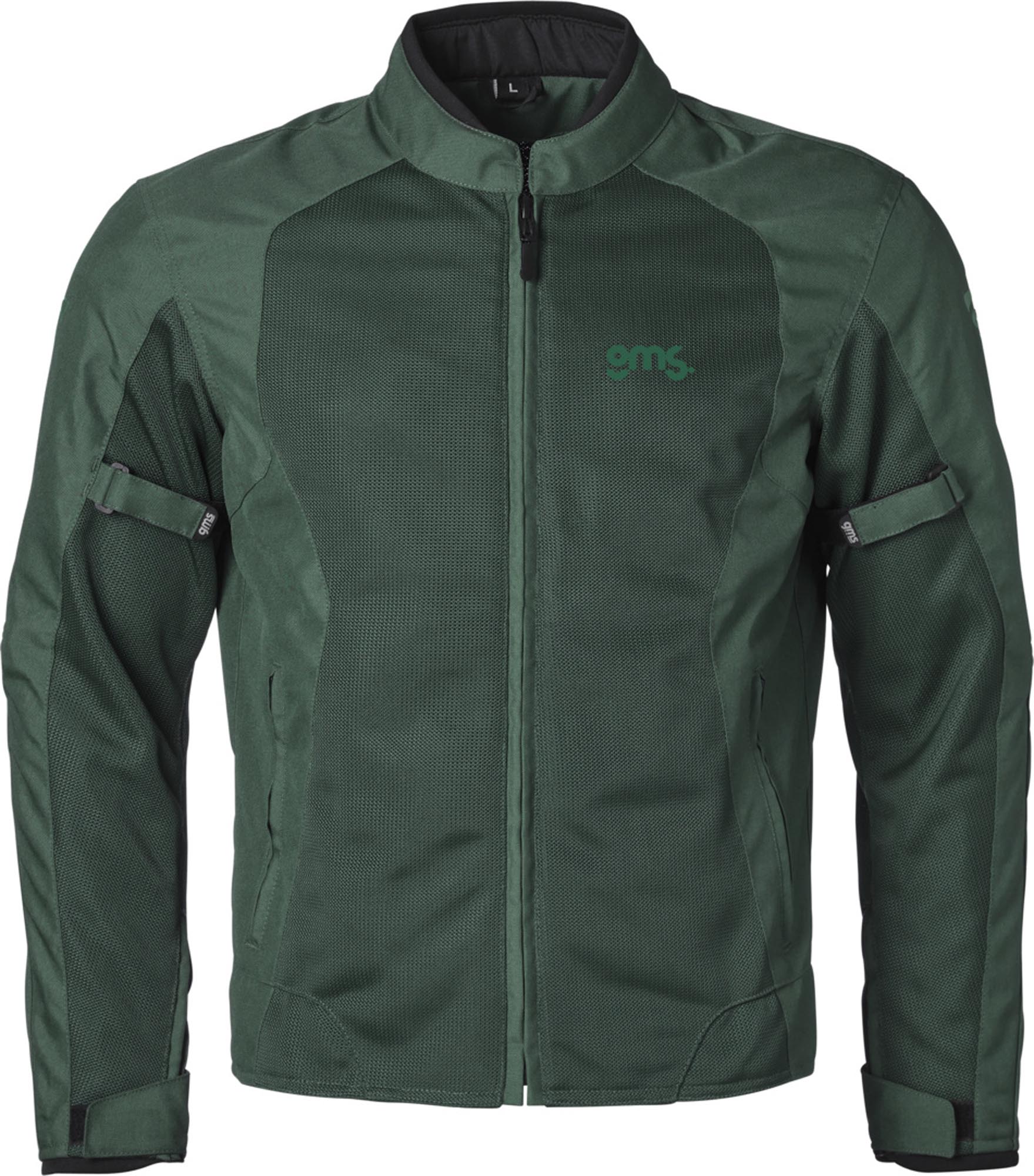 GMS Fiftysix.7 Motorcycle Textile Jacket dark green M Figure 1
