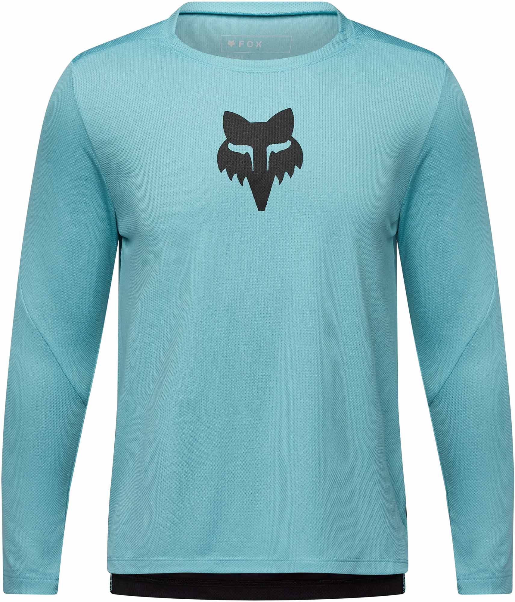 FOX Ranger Fox Head LS Jugend Fahrrad Jersey hellblau YXL Abbildung 1